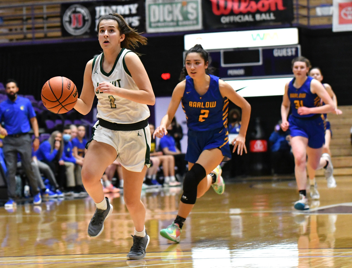 Barlow Jesuit girls basketball Taylor Balkom 23